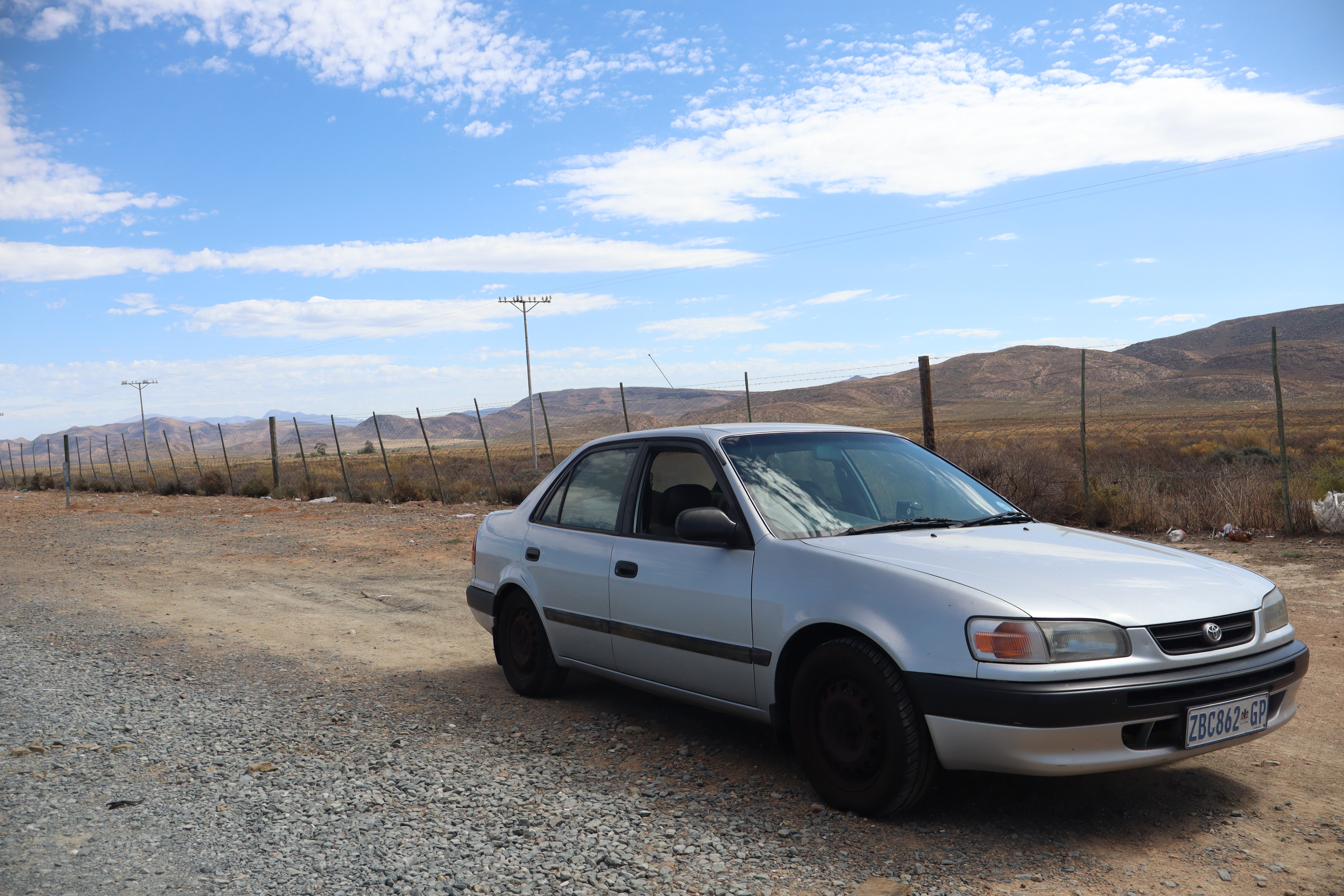 the loaded toyota corolla